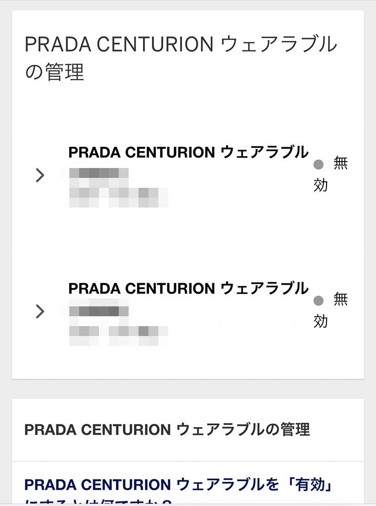 新品【超レア】PRADA×CENTURION ウェアラブル